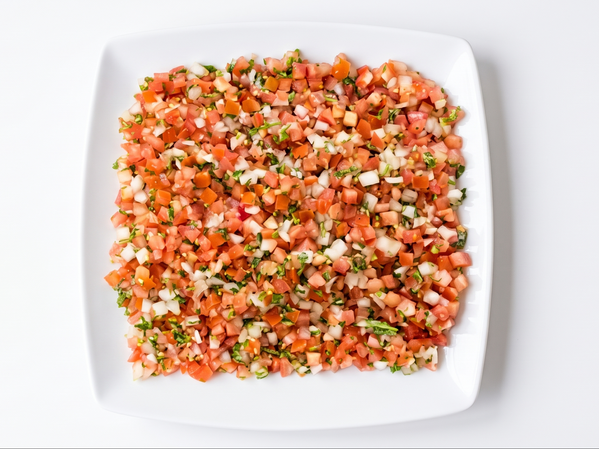 Pico de Gallo Tray.