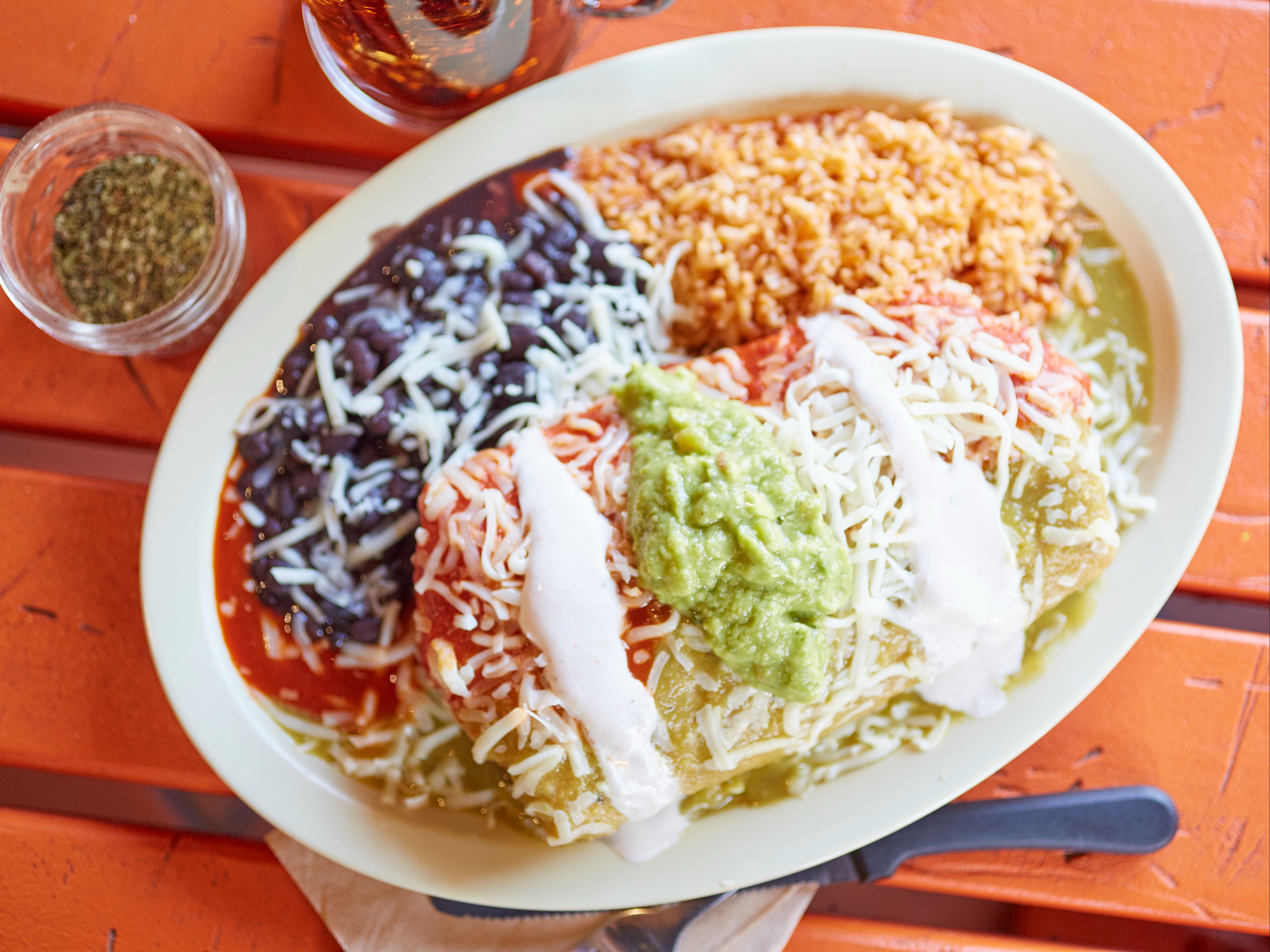 Chimichanga Combo.