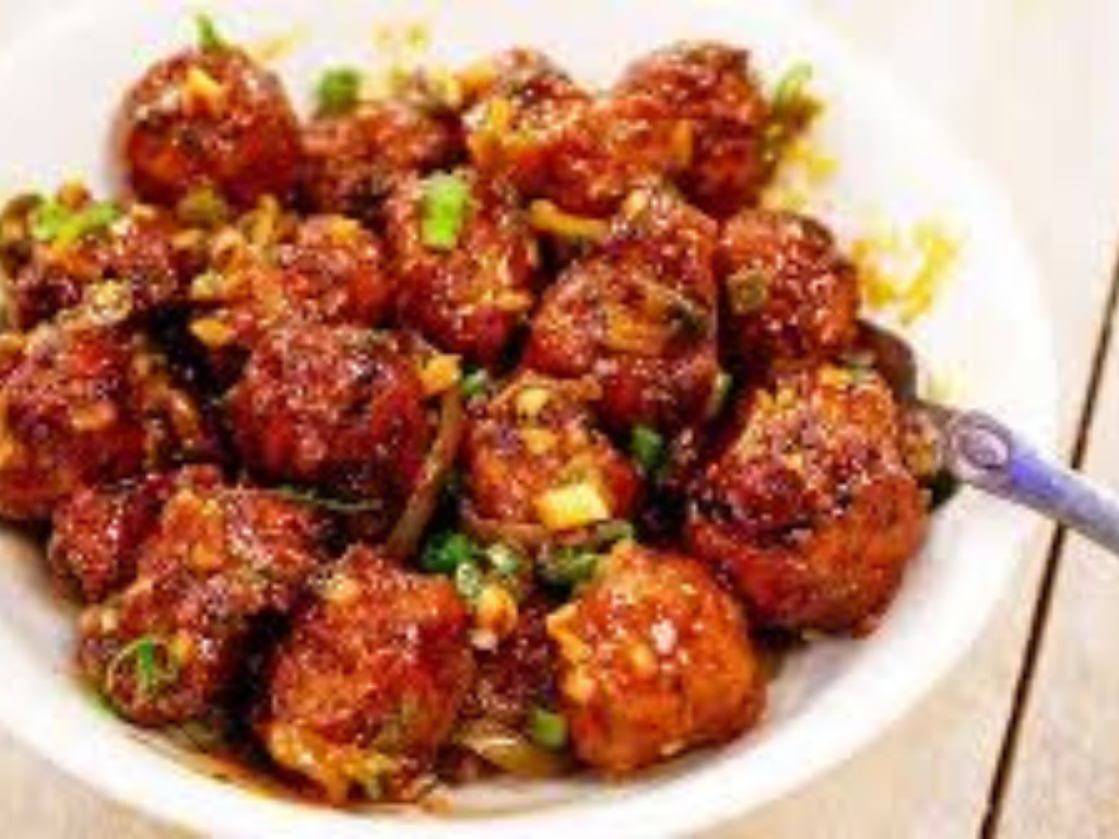 Veg Manchurian..
