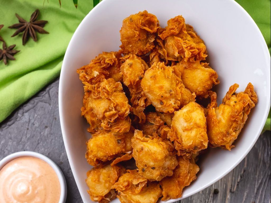 Chicken Bites W/Fries.