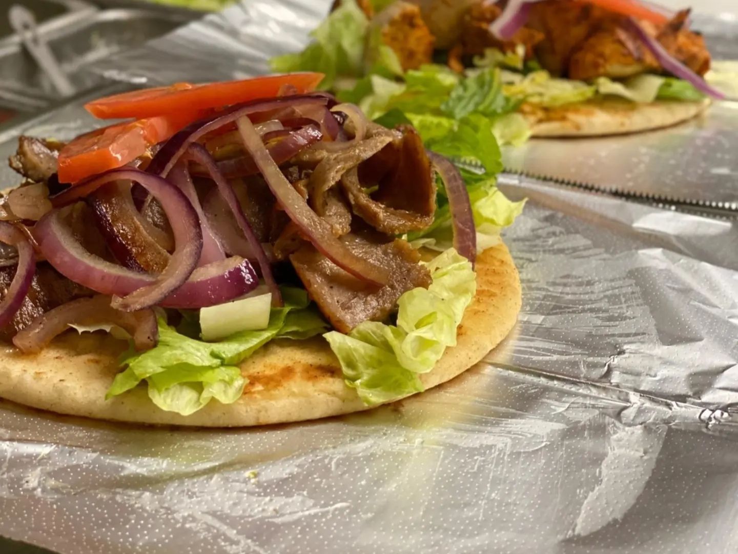 #1 Pita Sandwich W/ Fries & Drink