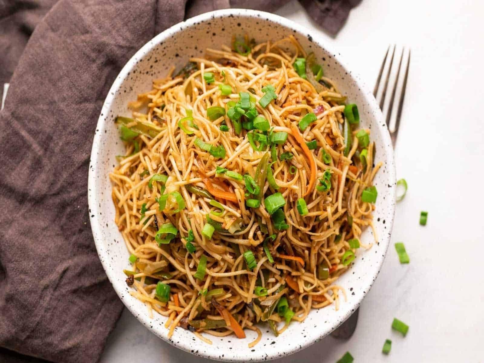 VEGETABLE STREET NOODLES (NF, DF, V).