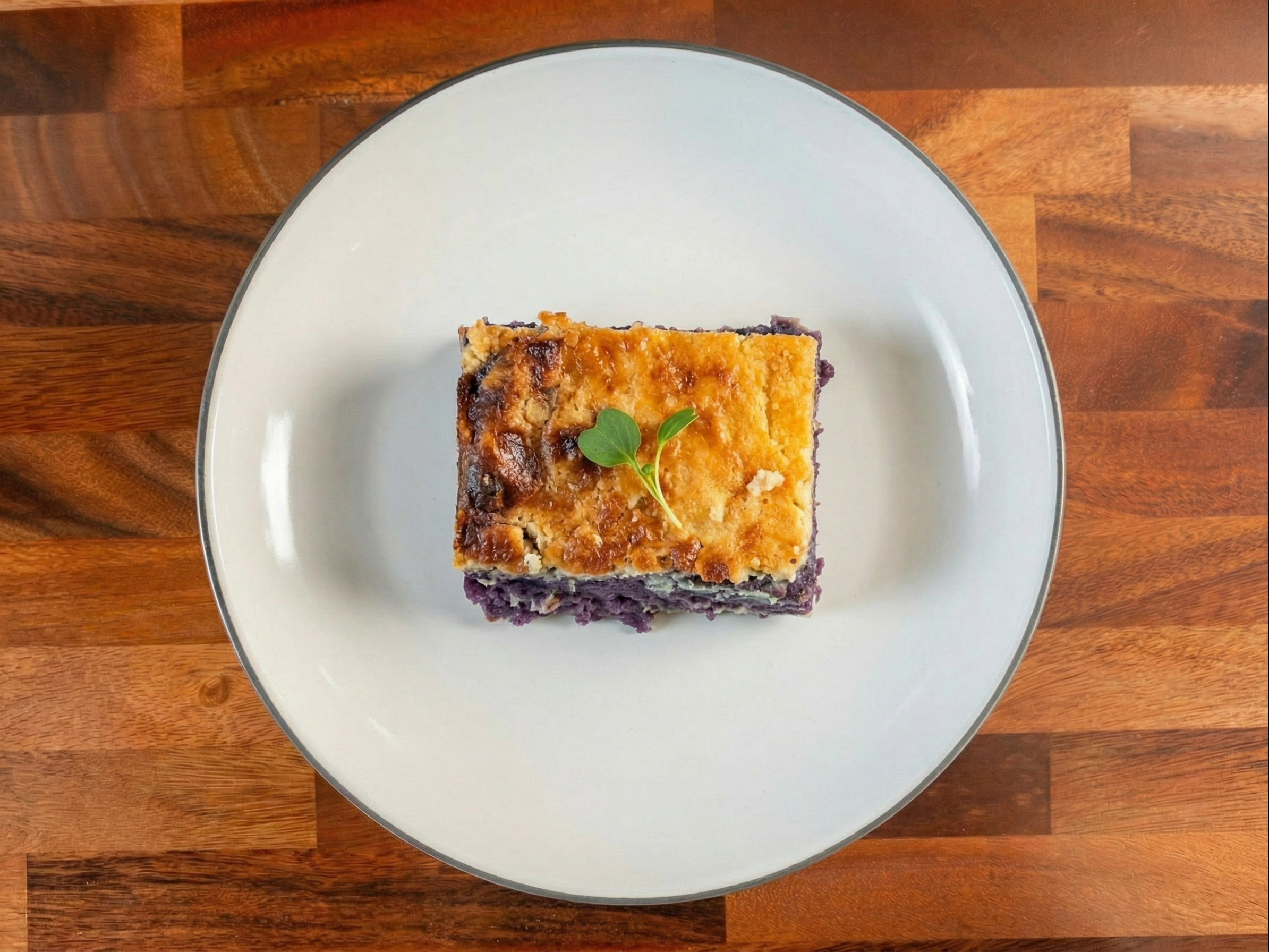Ube Cassava Cake