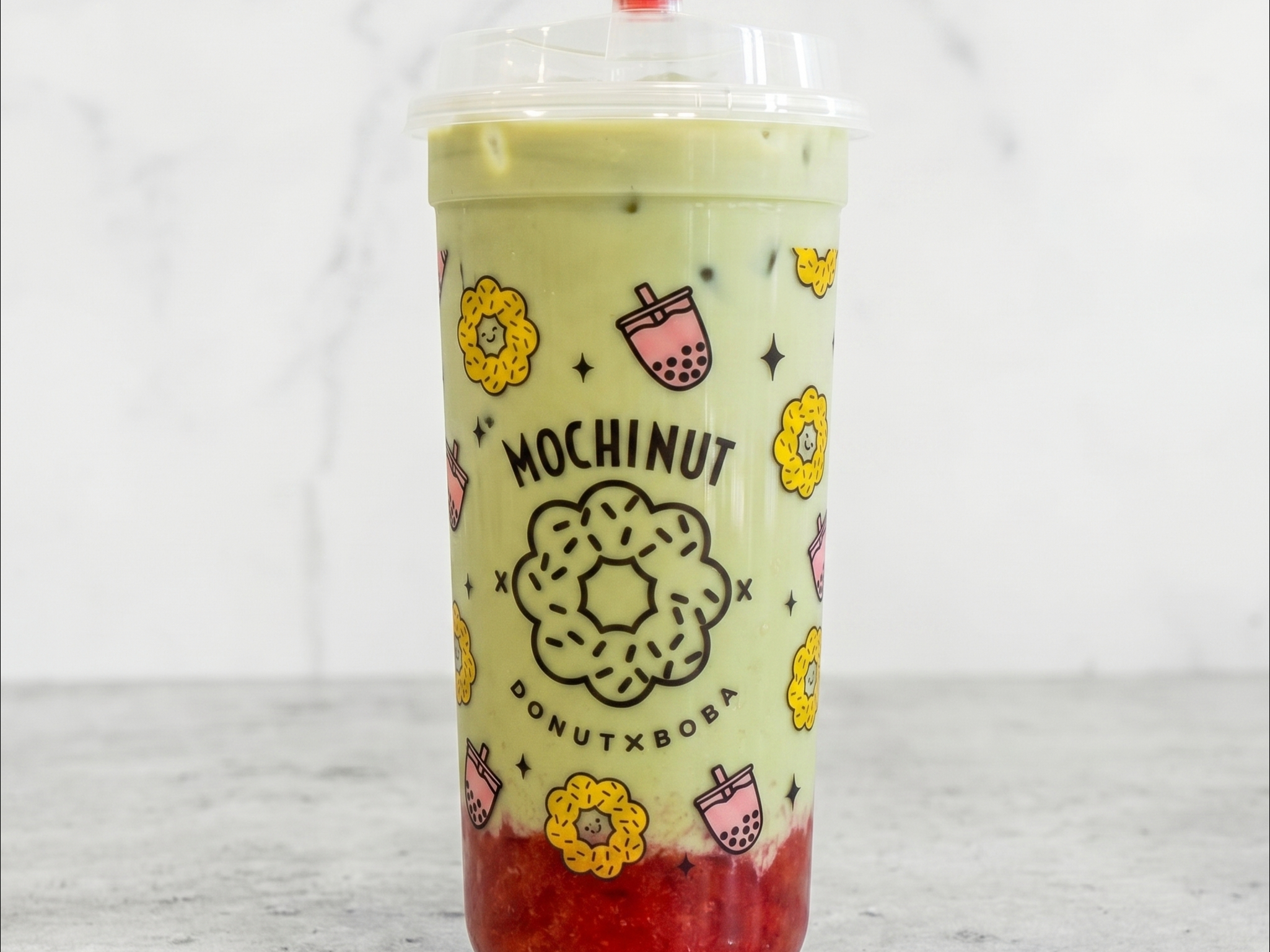 Matcha Strawberry.