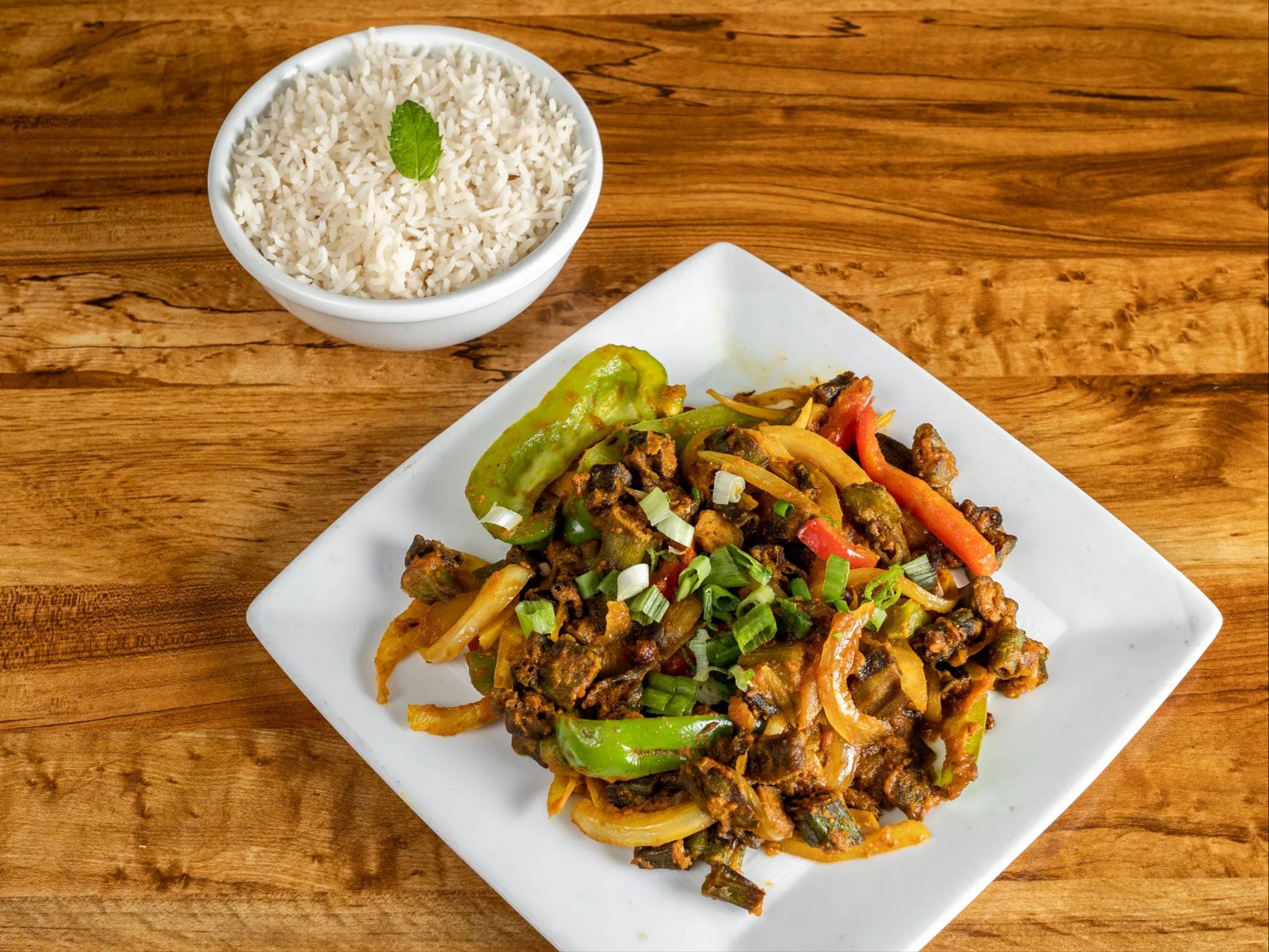 Khatta Bhindi.