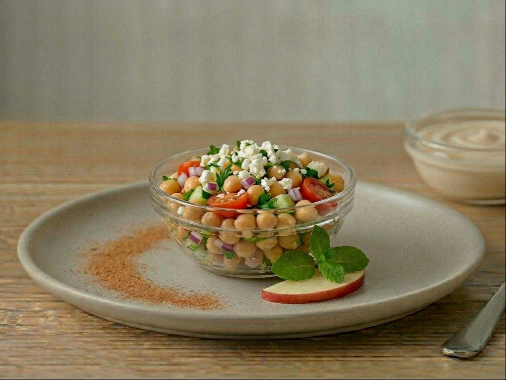 Chickpea Salad.
