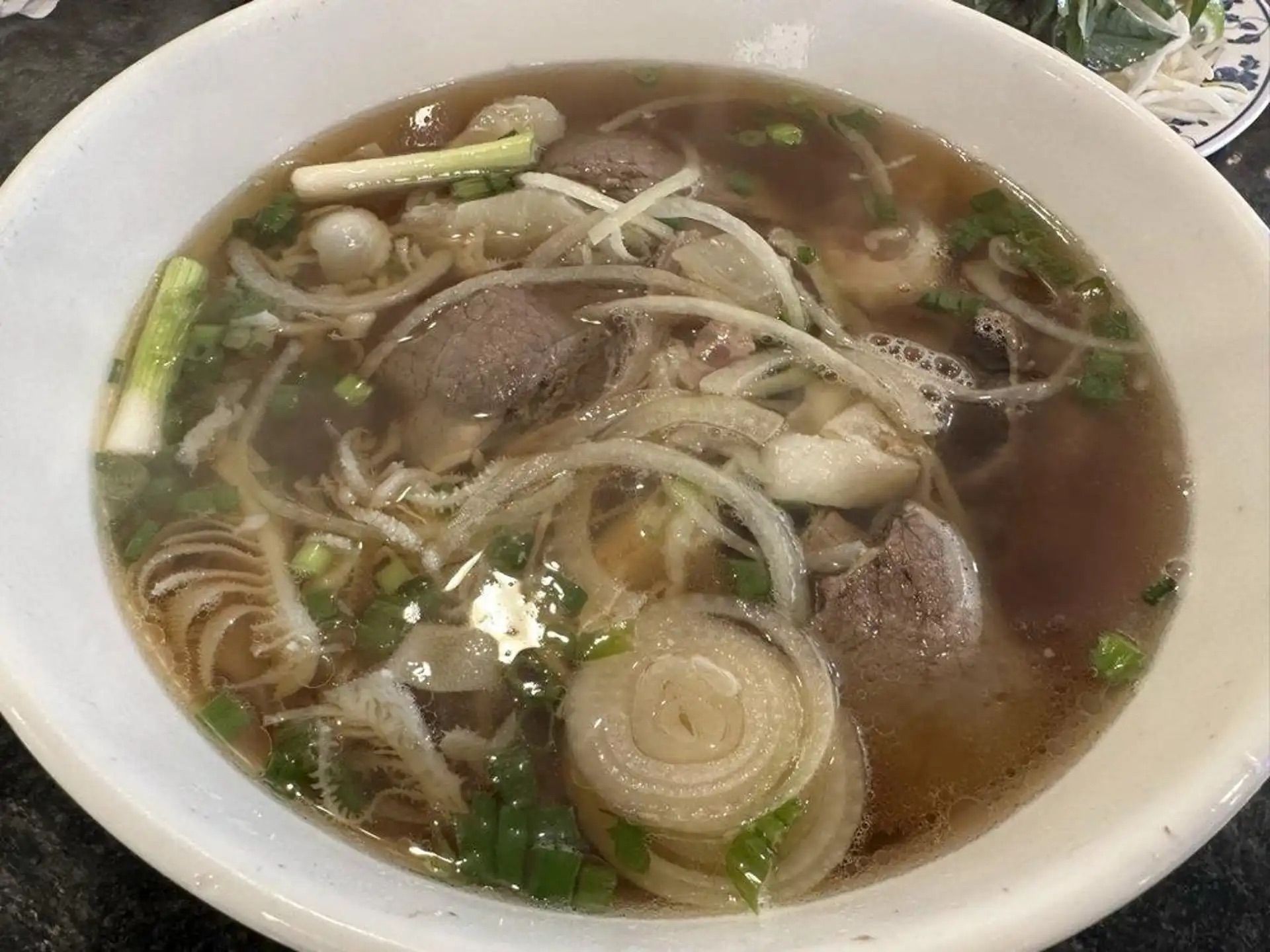 P29. Pho Brisket, Tendon, Tripe.