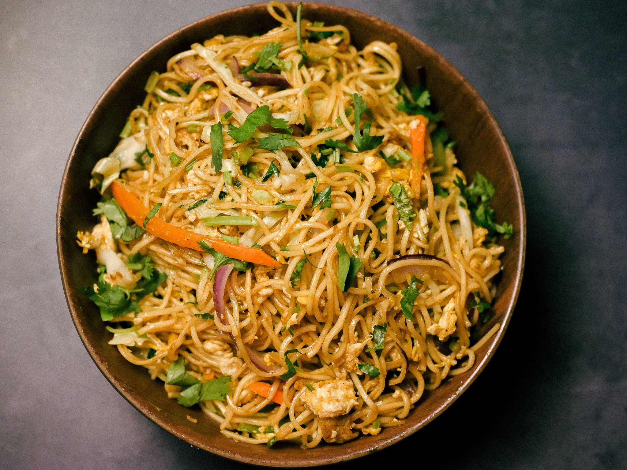 Wok Tossed Hakka/Egg.