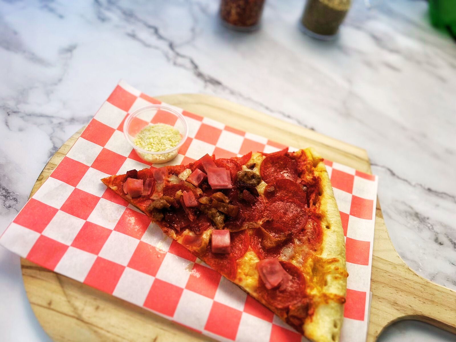 Meat Lover Slice.