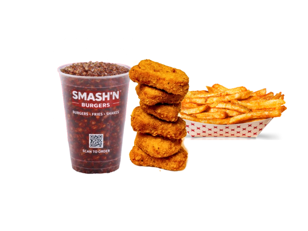 6 pc Chicken Nuggets Combo