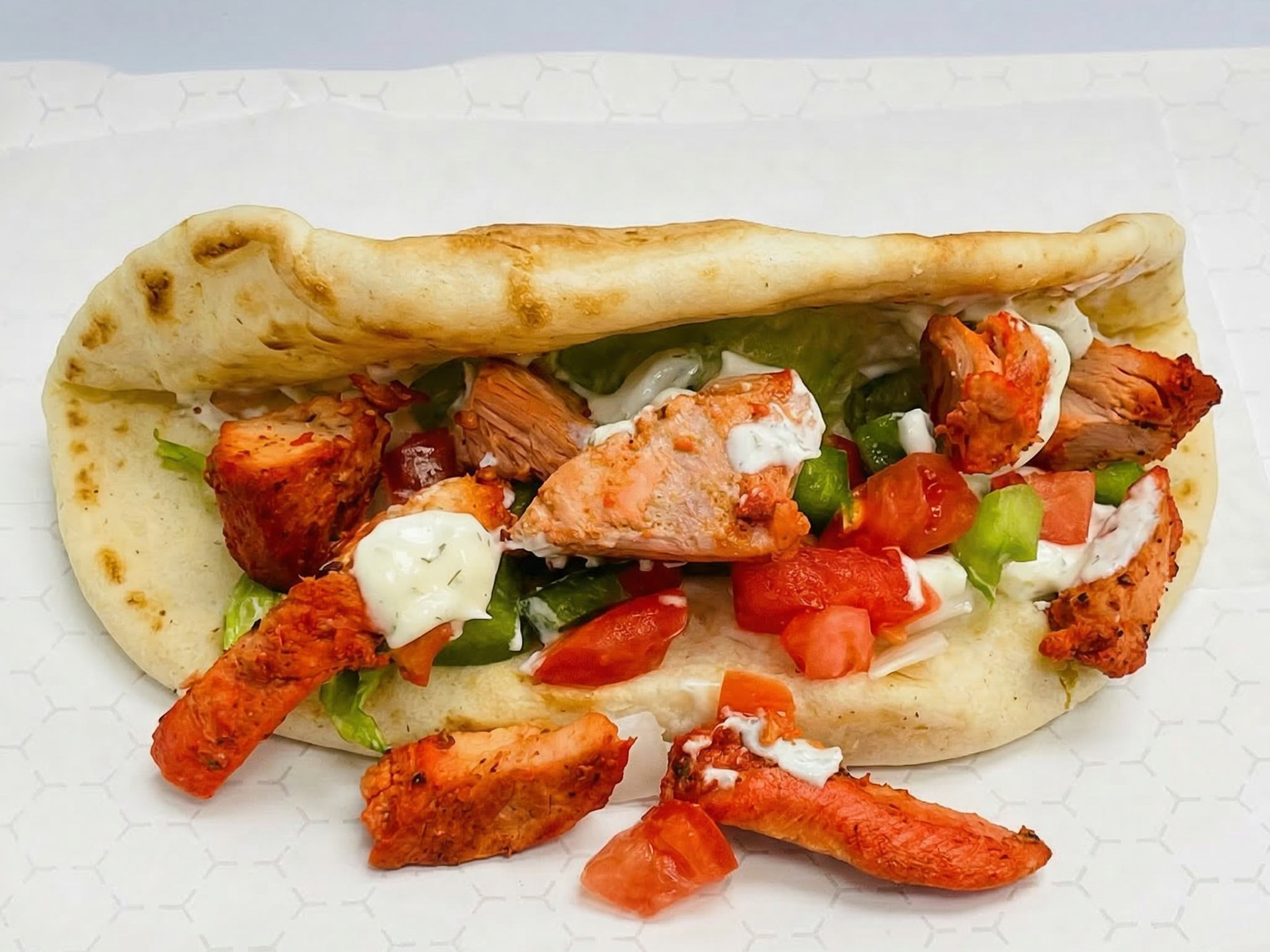 Chicken Gyro Meal.