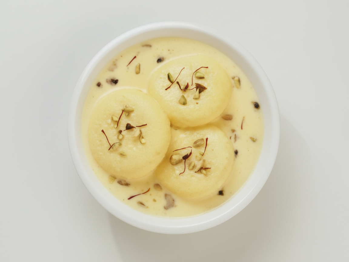 Kesar Rasmalai.