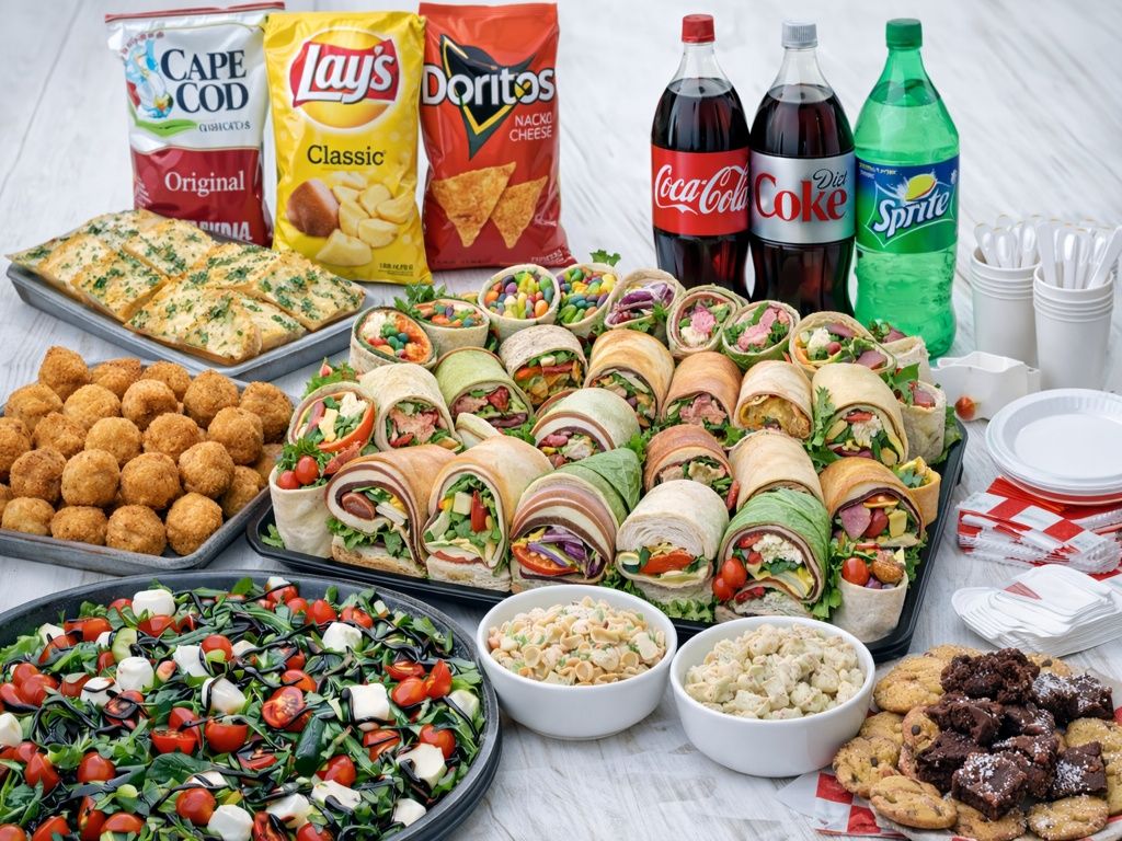 2. Wrap It Up Party-Serves 25.