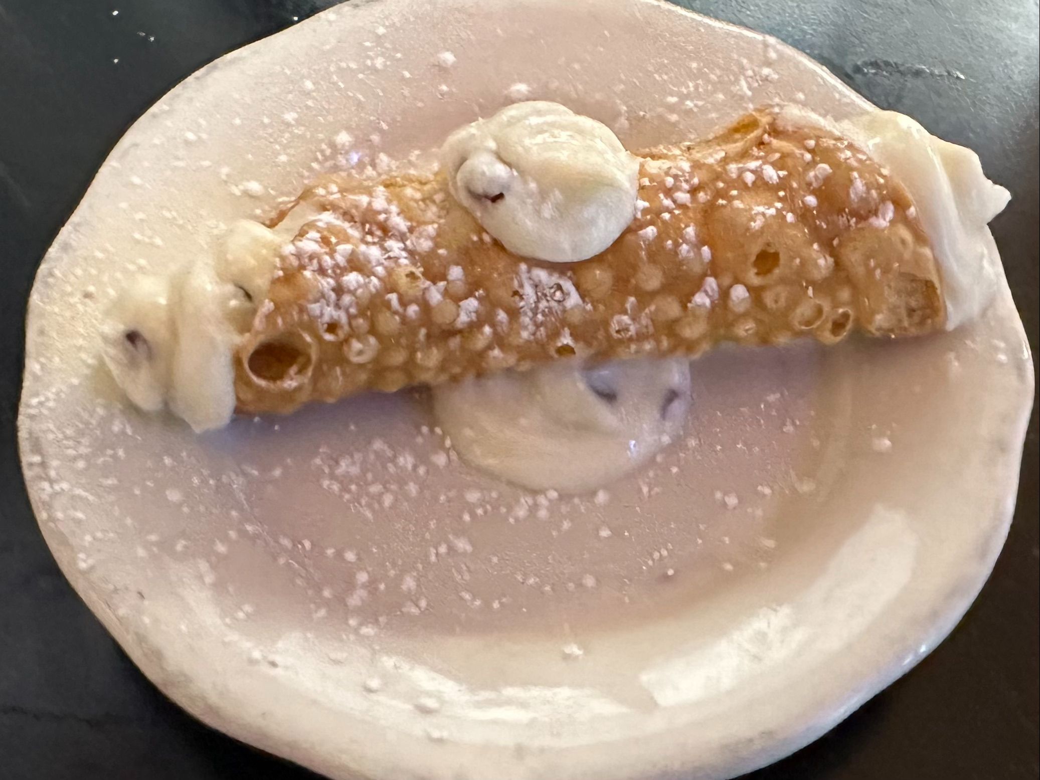 Plain Cannoli.
