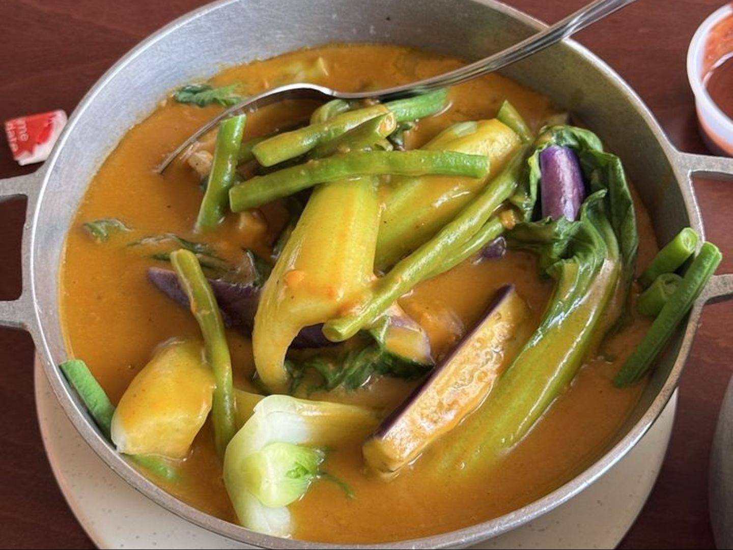 Crispy Pork Kare Kare.