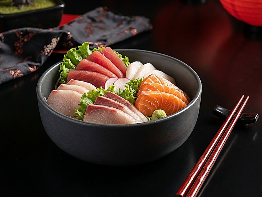 Sashimi Plate.