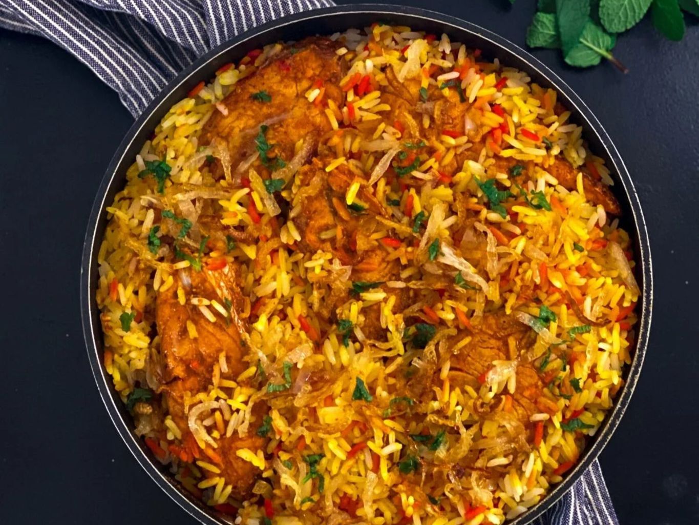 Special Fish Biryani.