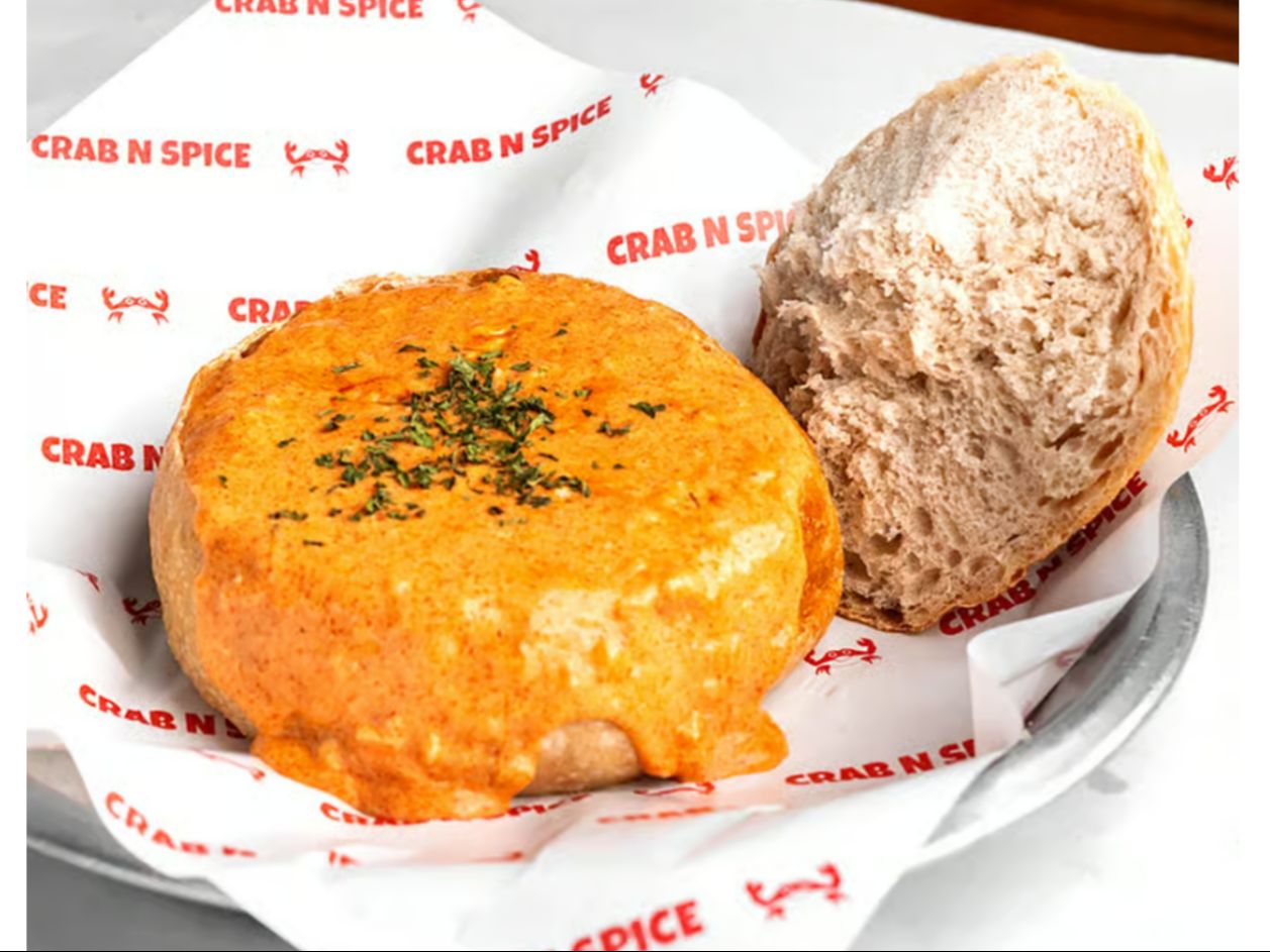 Clam Chowder Bread Bowl.