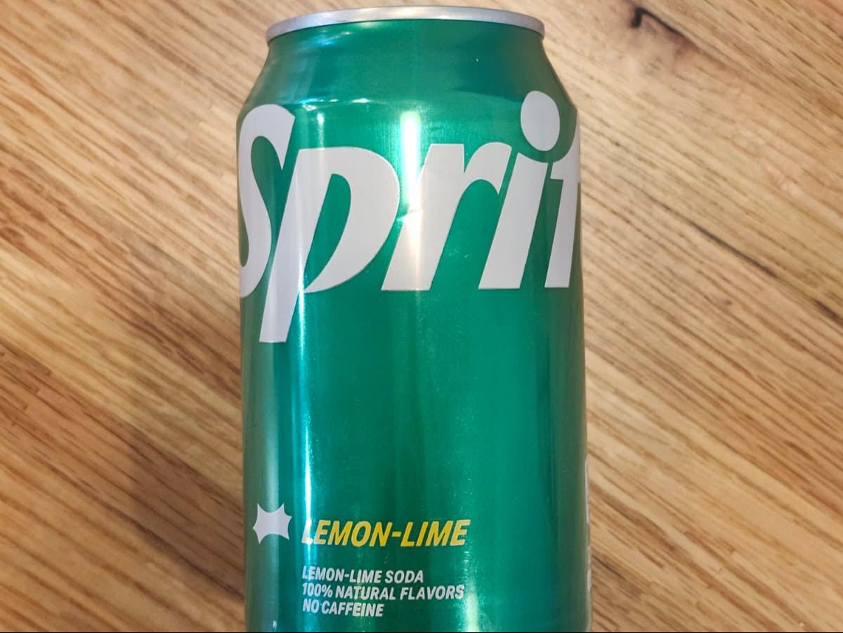 Sprite can.