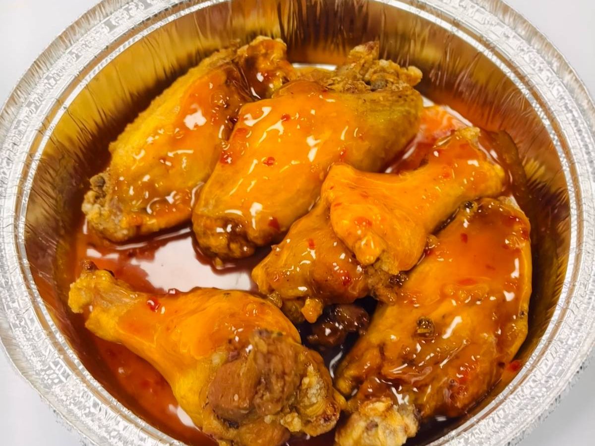 Sweet Red Chili Wings.