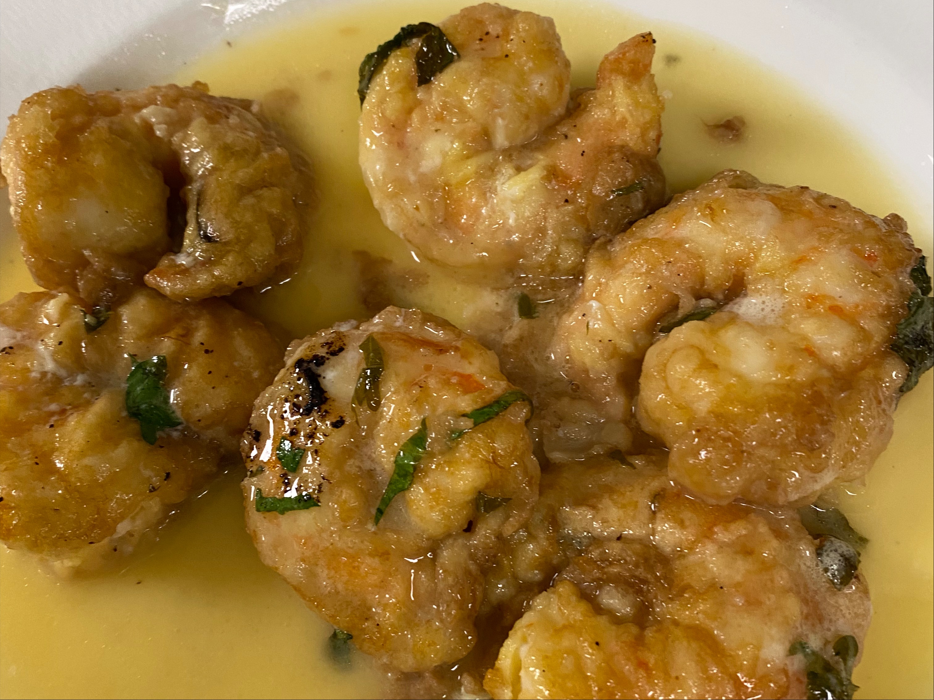 Shrimp Francese.