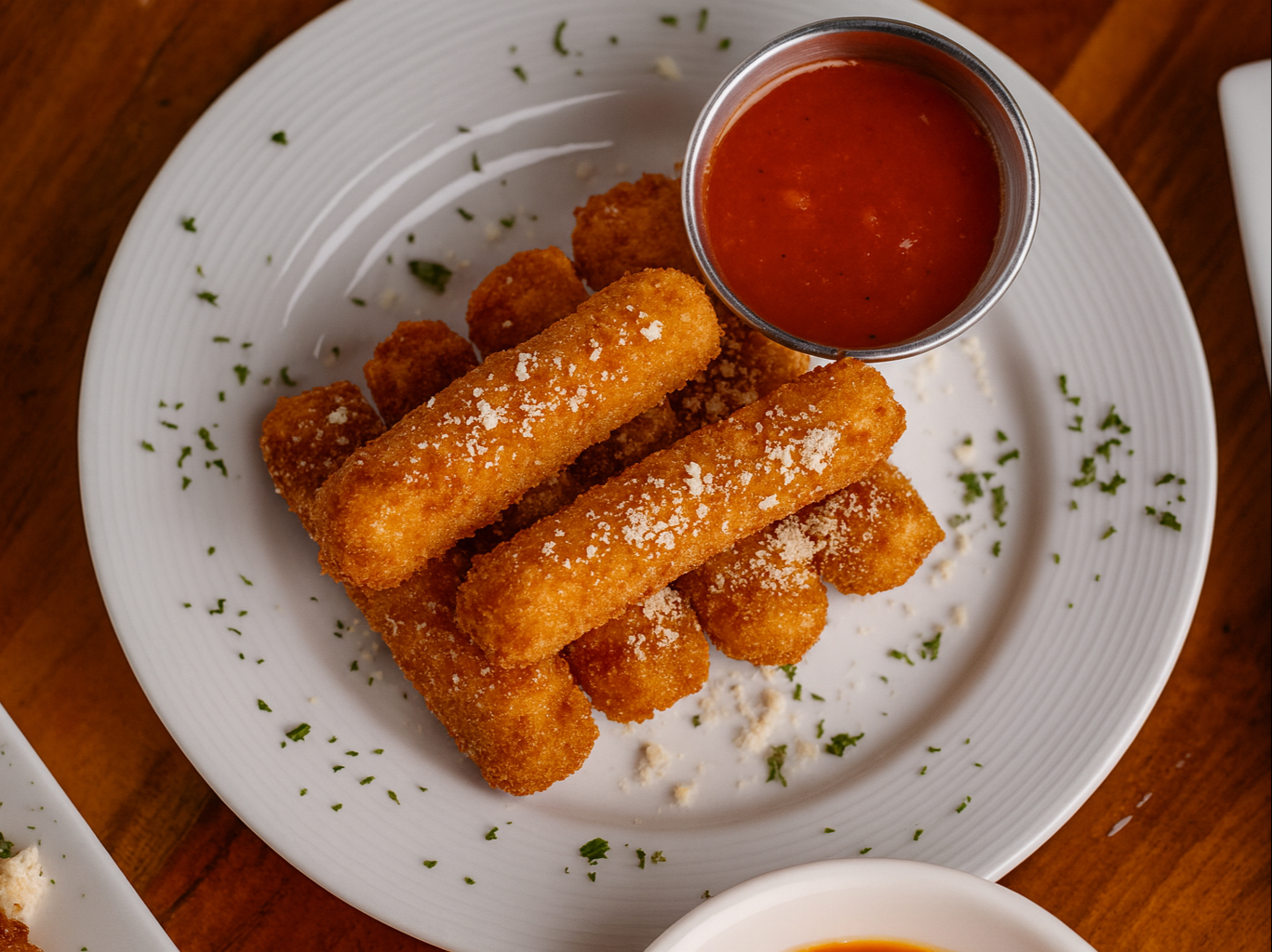 Mozzarella Sticks.