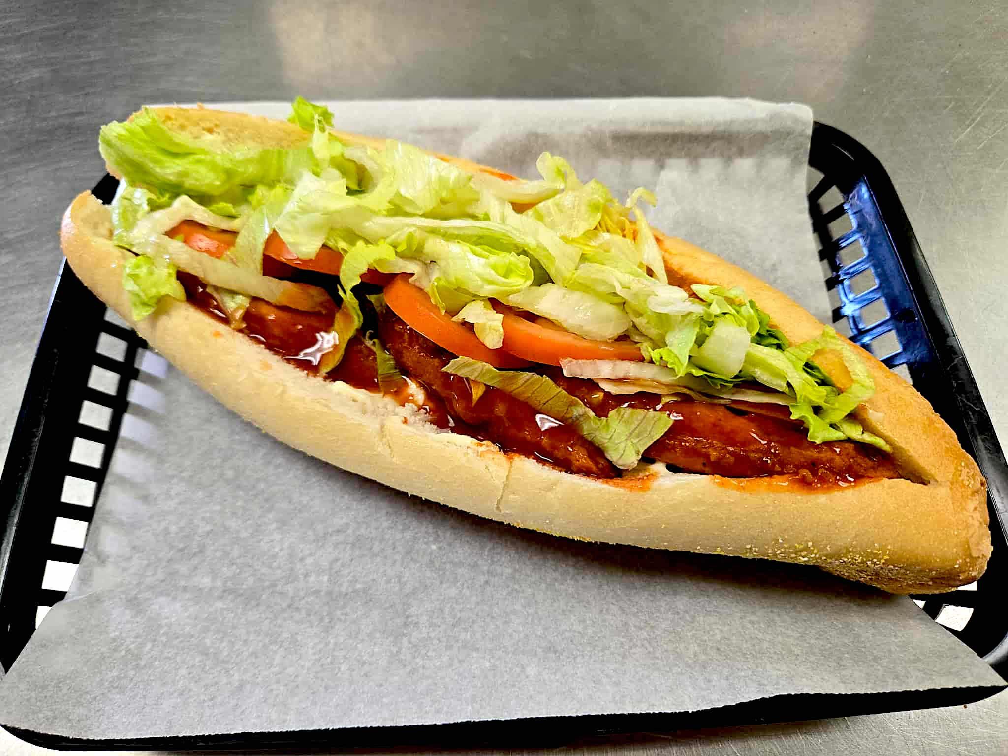 Spicy Crispy Chicken Sandwhich.