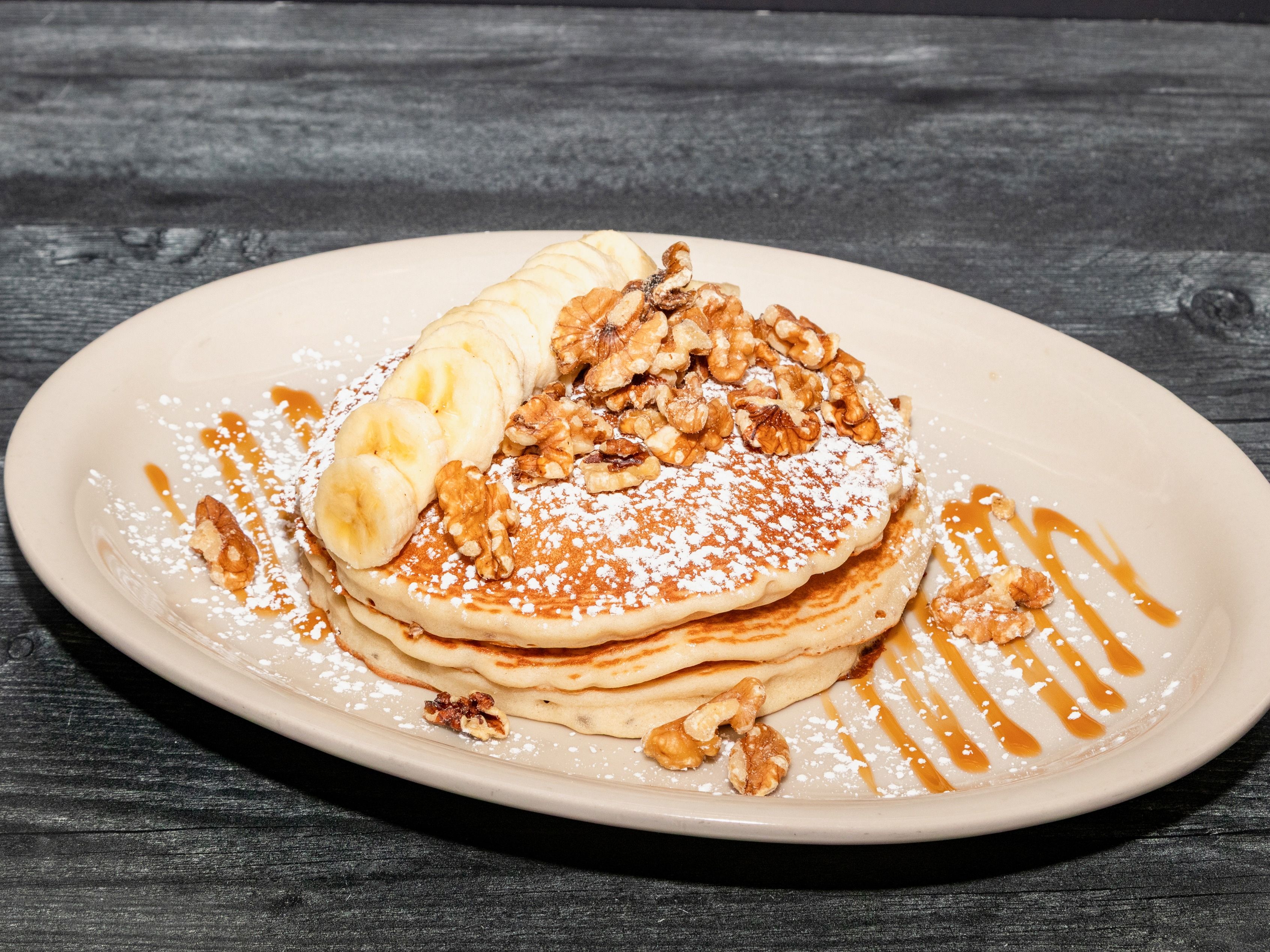 Banana Walnut Pancake.