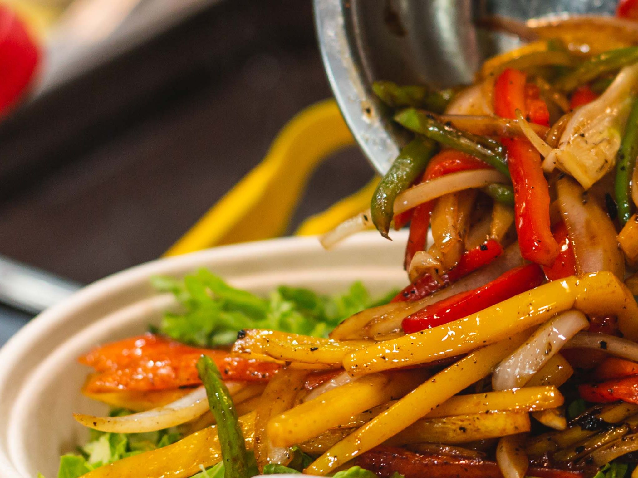Fish Fajita Bowl.