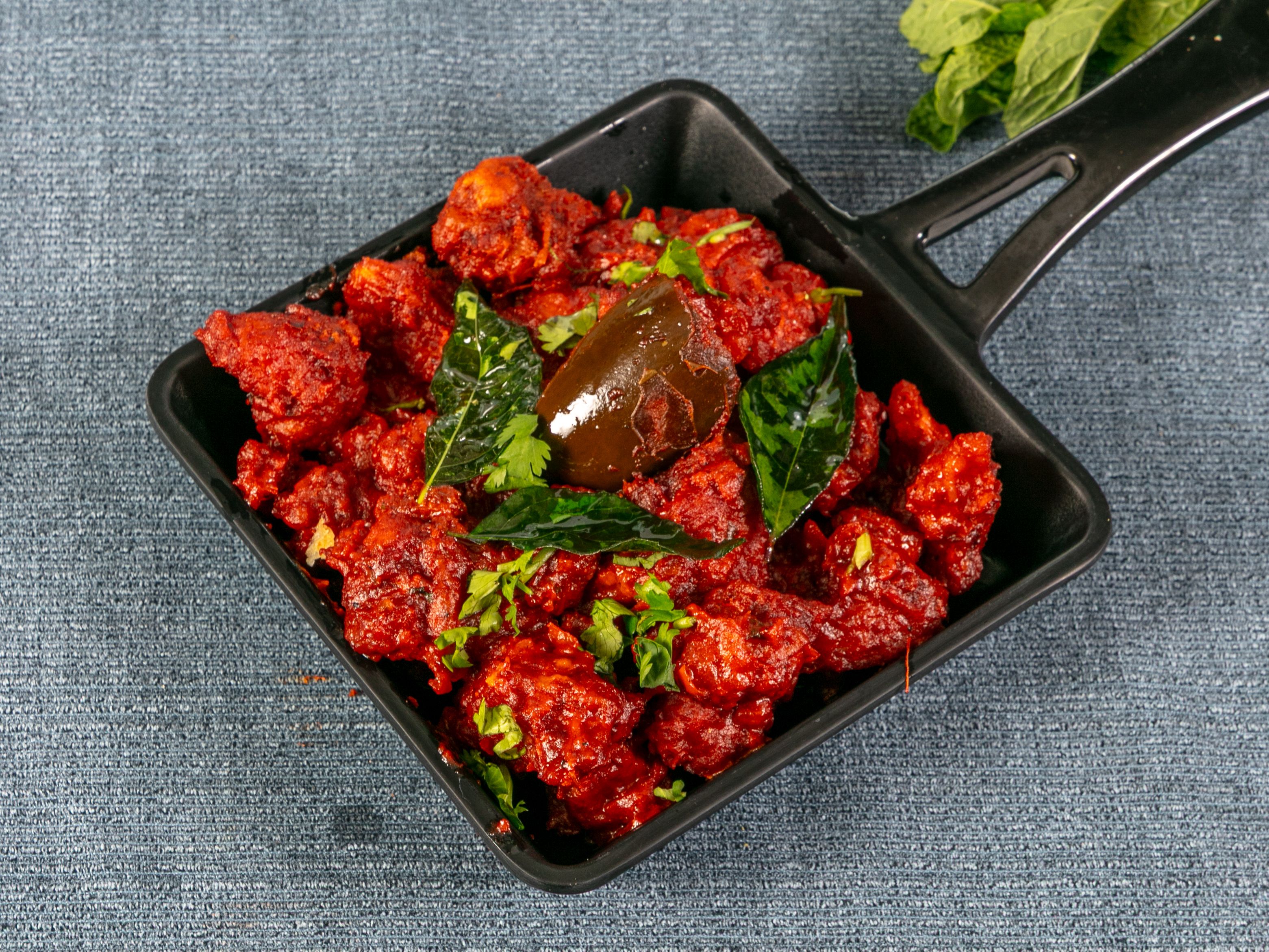 Avakaya Chicken Pakora.