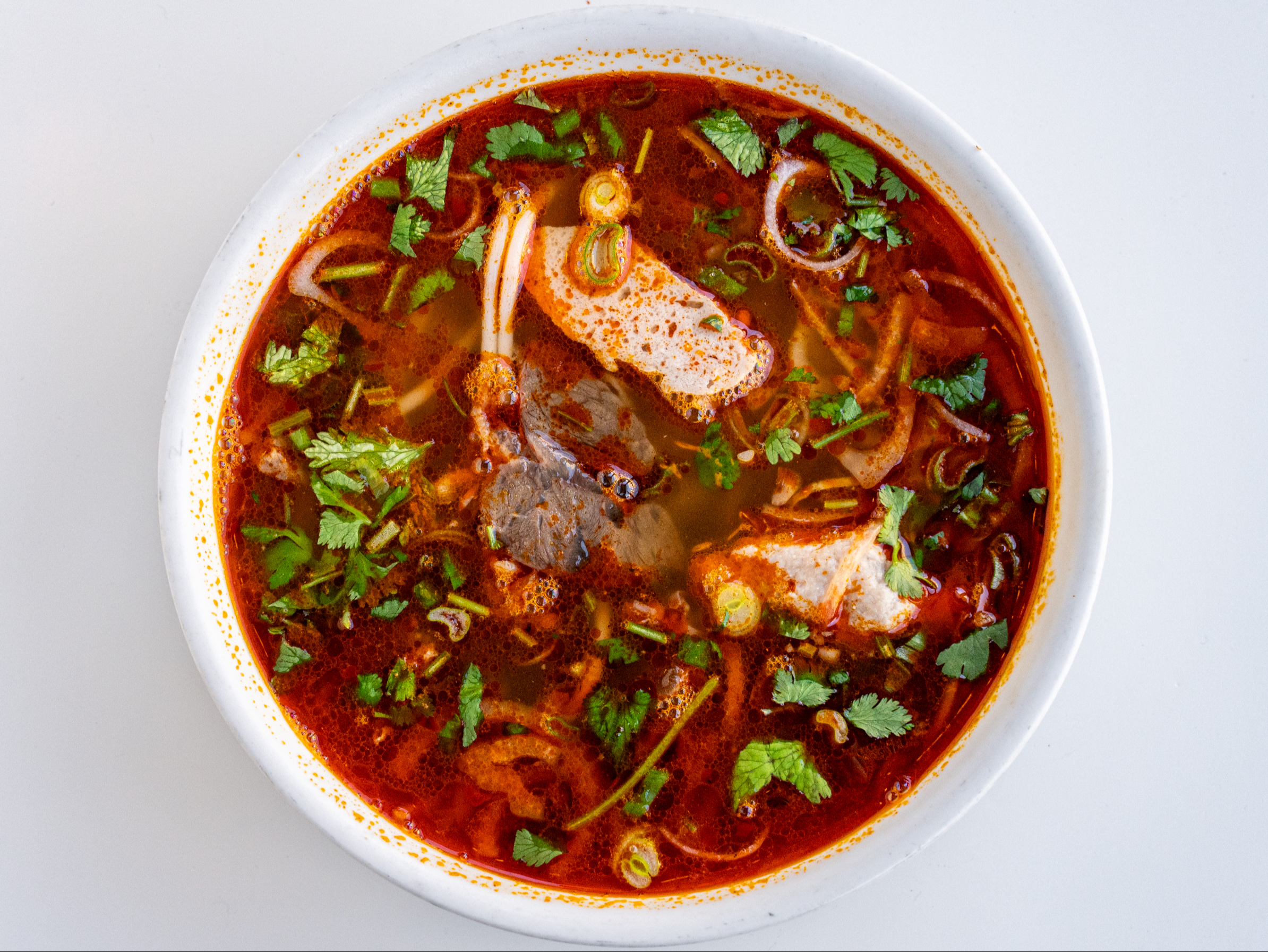 Lemongrass Noodle Soup.