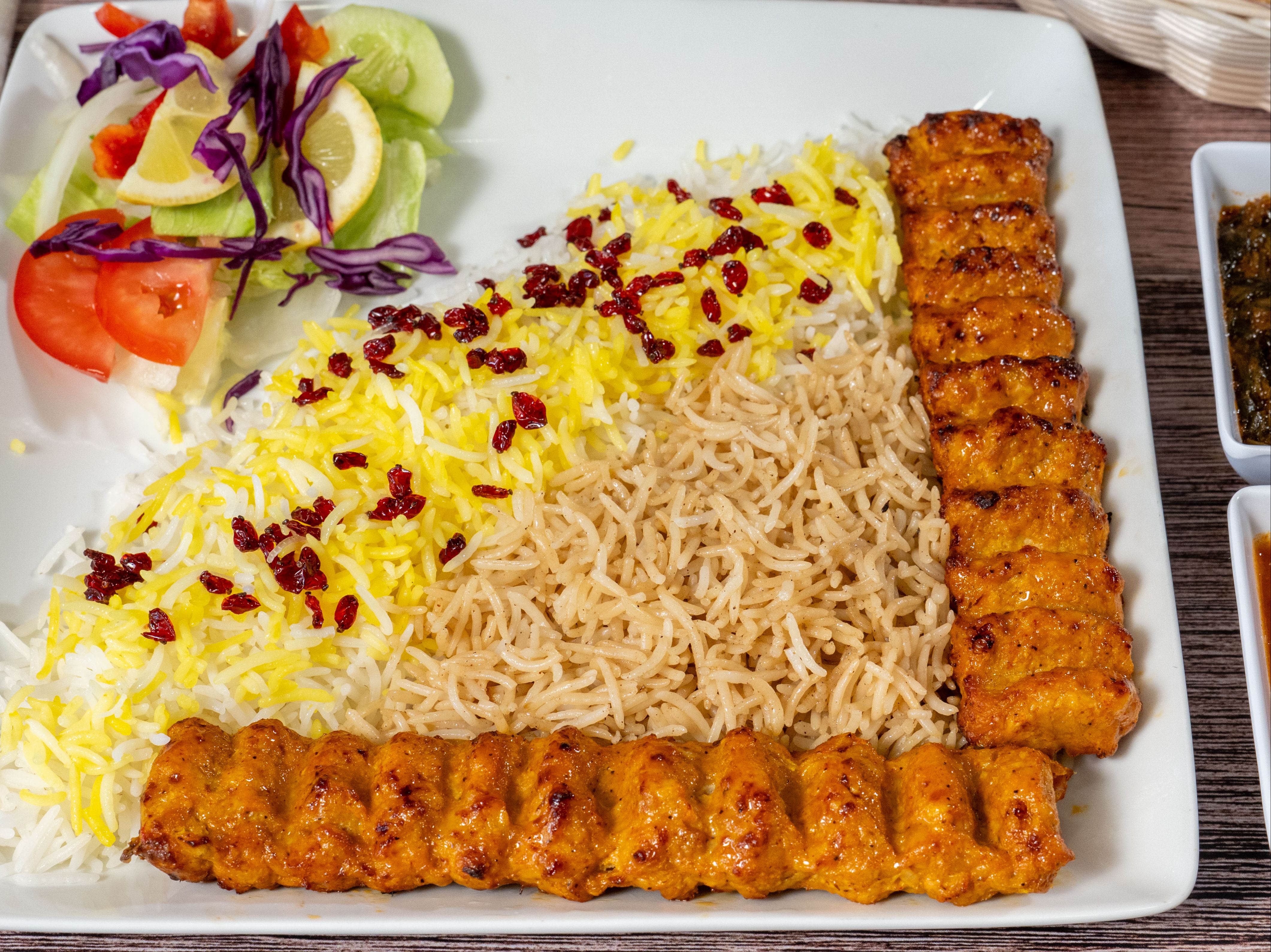 #5 Chicken Kubideh Plat