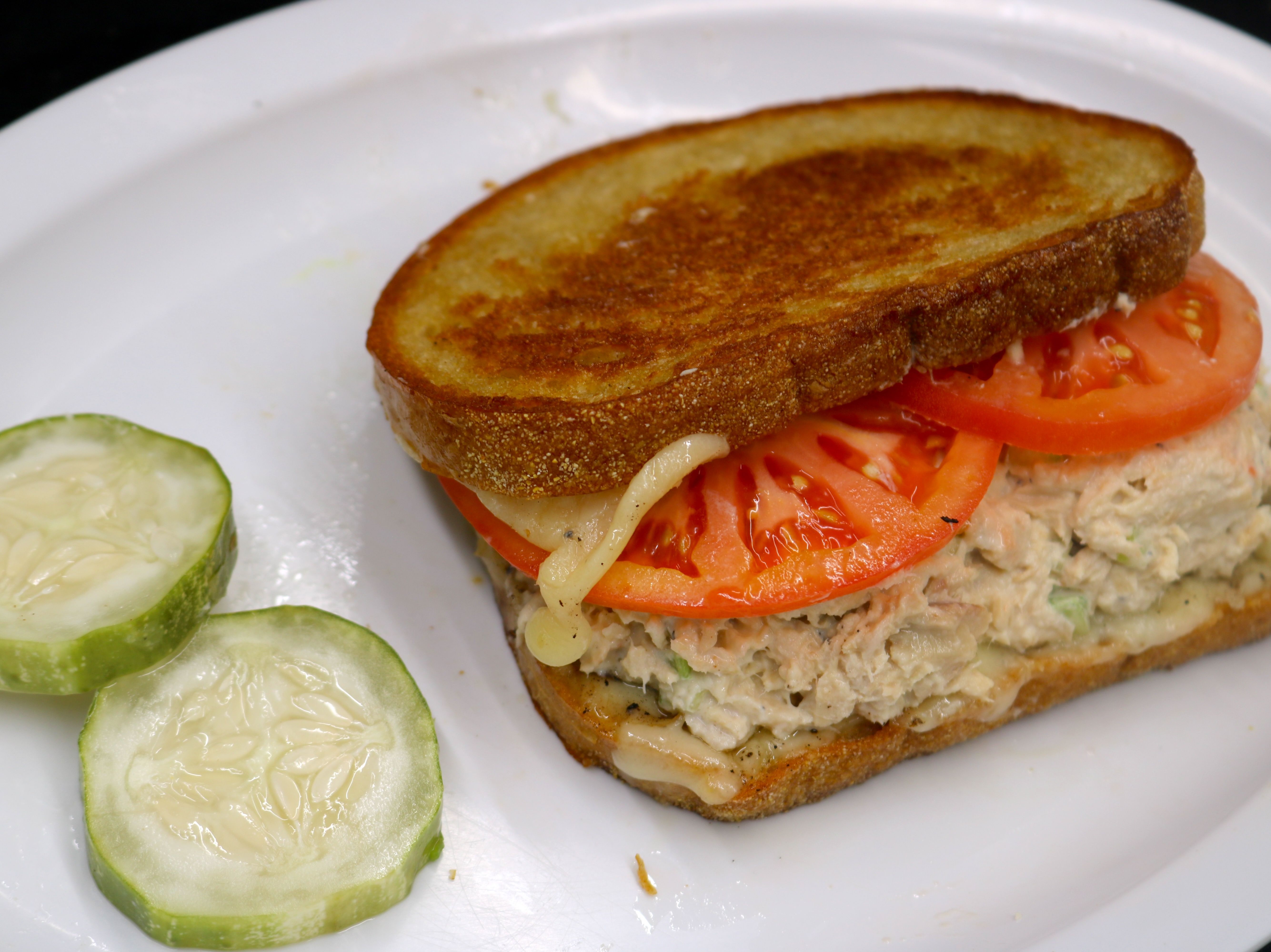 Tuna Melt Sandwich.