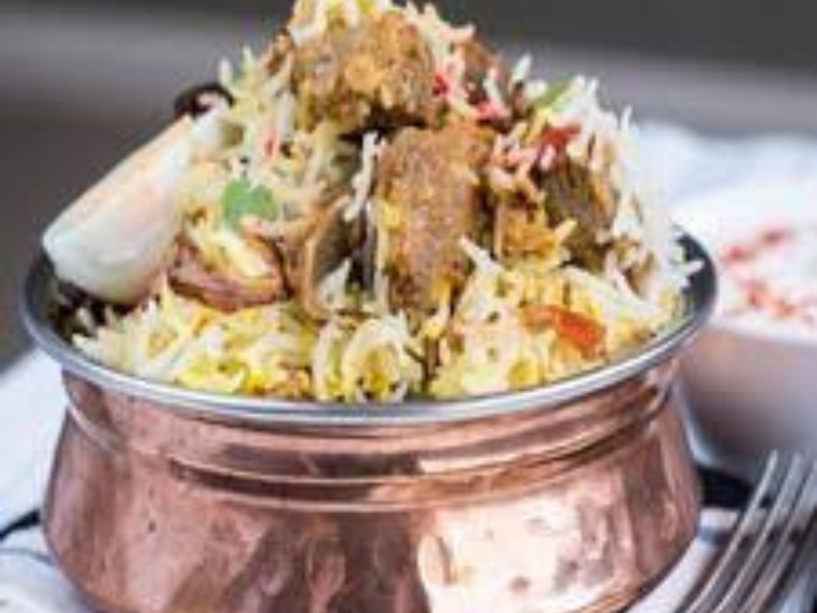Lamb Biryani.