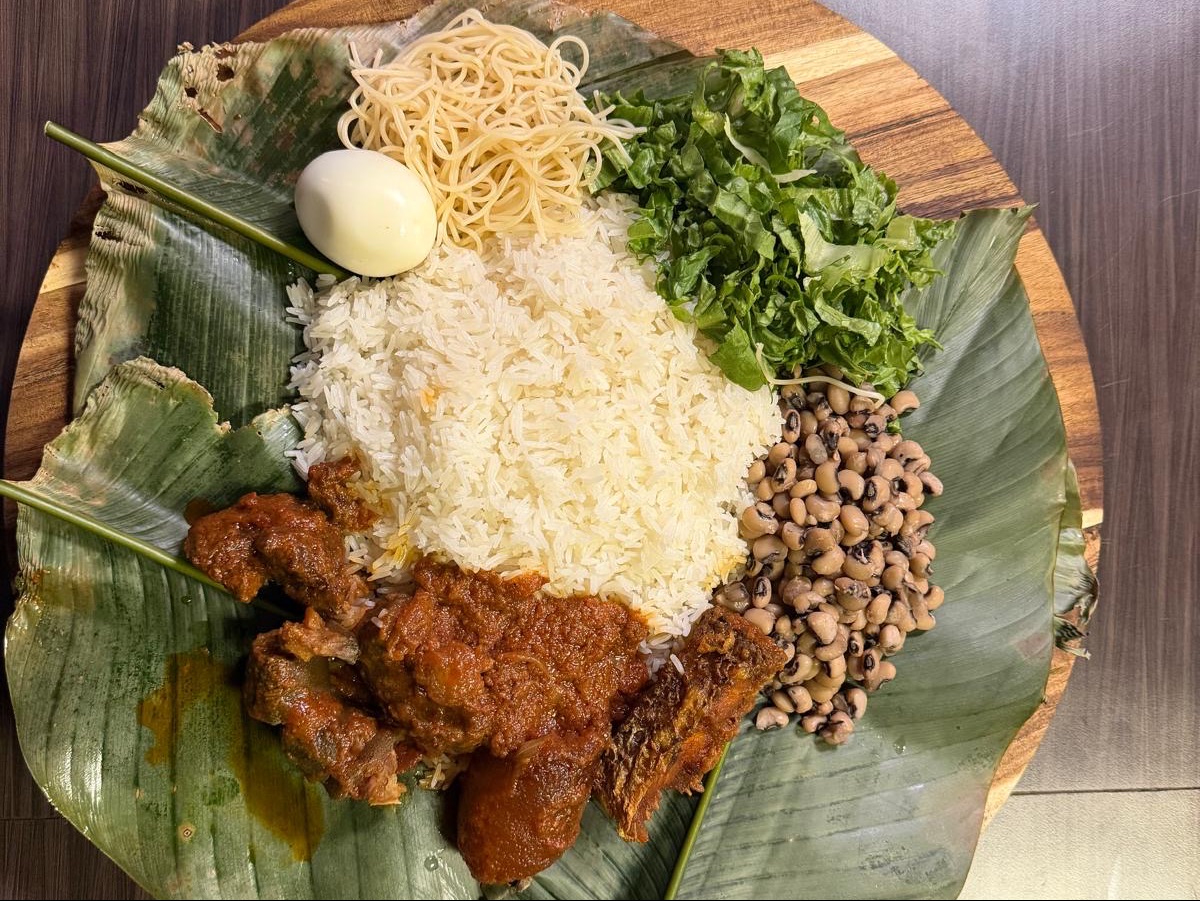 Zongo Stew / White Rice.