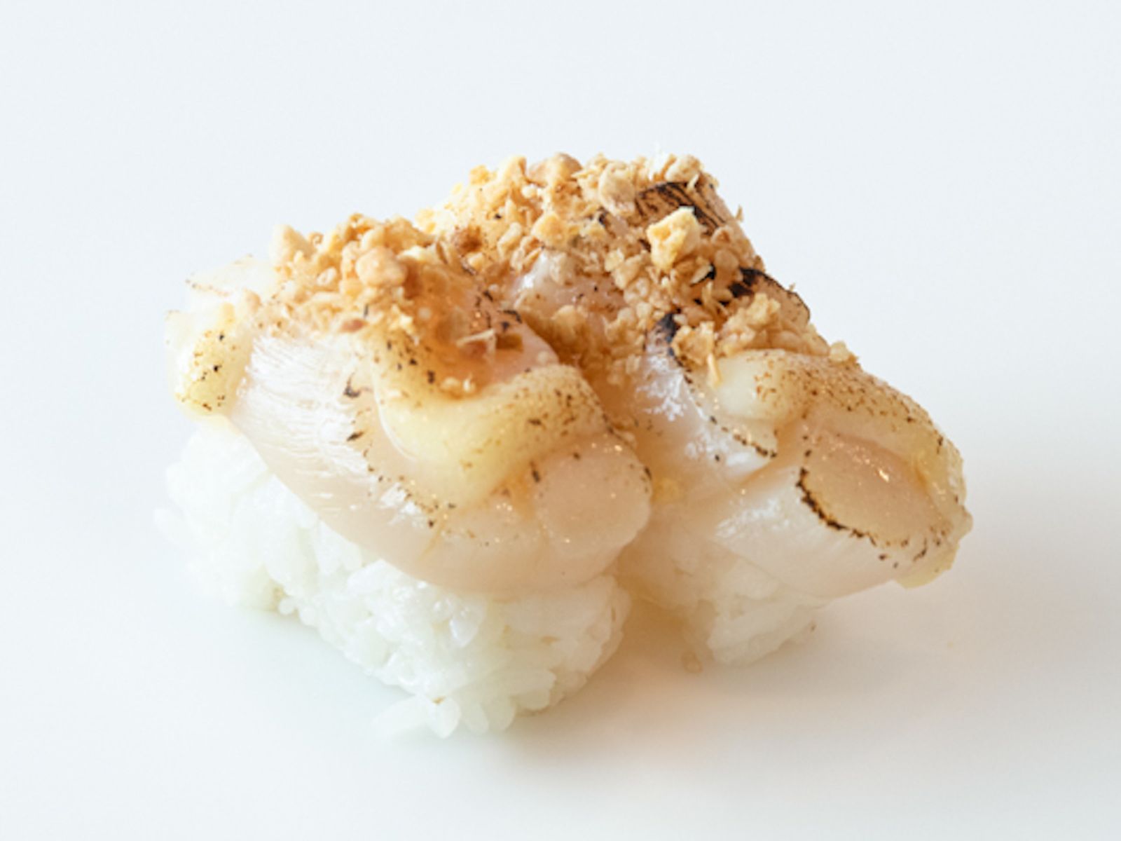 Seared Garlic Scallop.