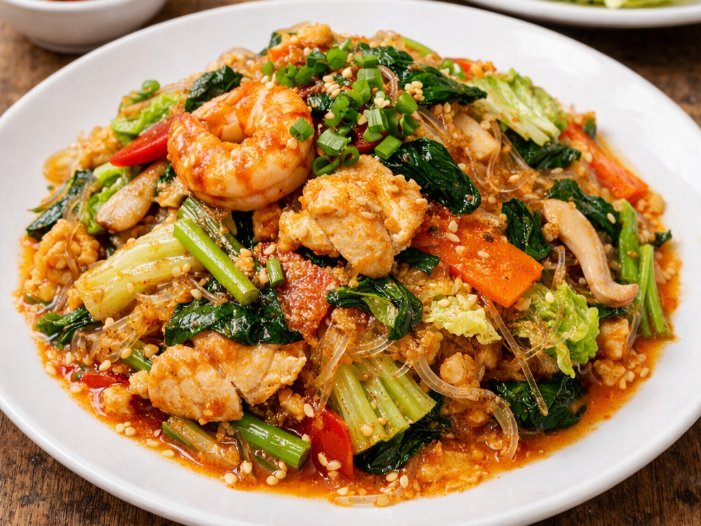 Suki Yaki (L).
