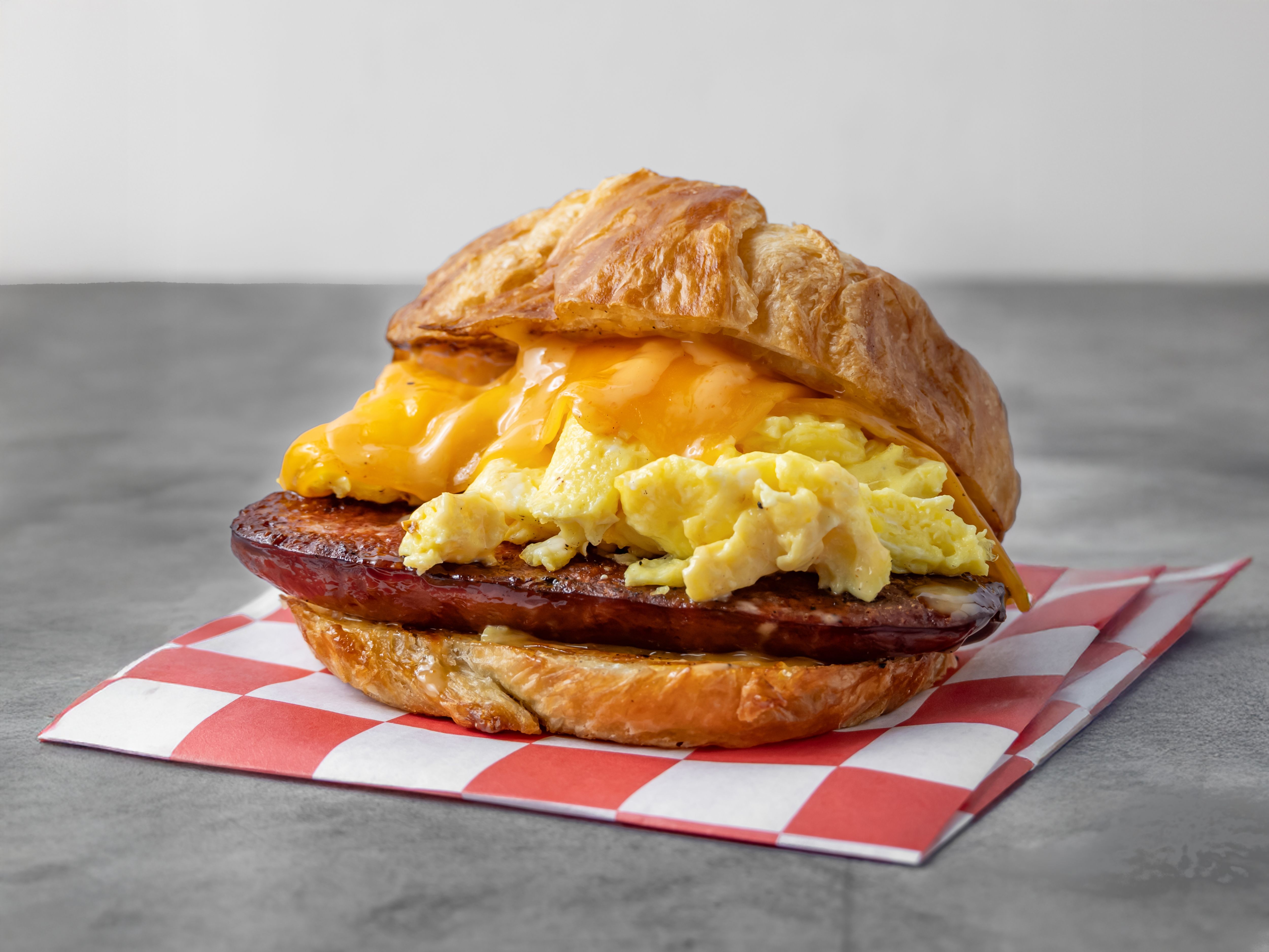 Smoked Sausage Egg and Cheese.