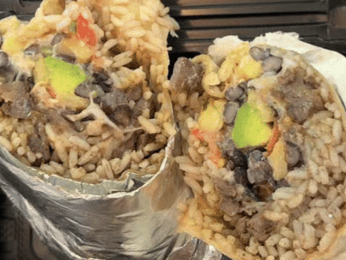 Steak California Burrito.