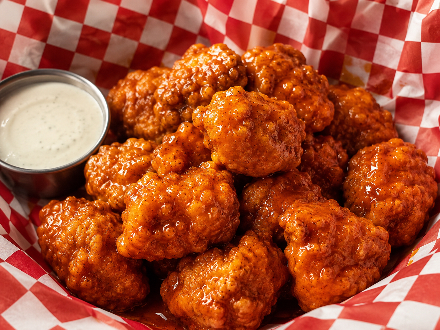 Boneless Wings - Half Dozen.