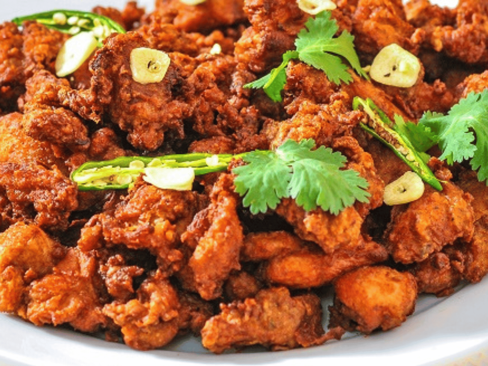 Chili Chicken.