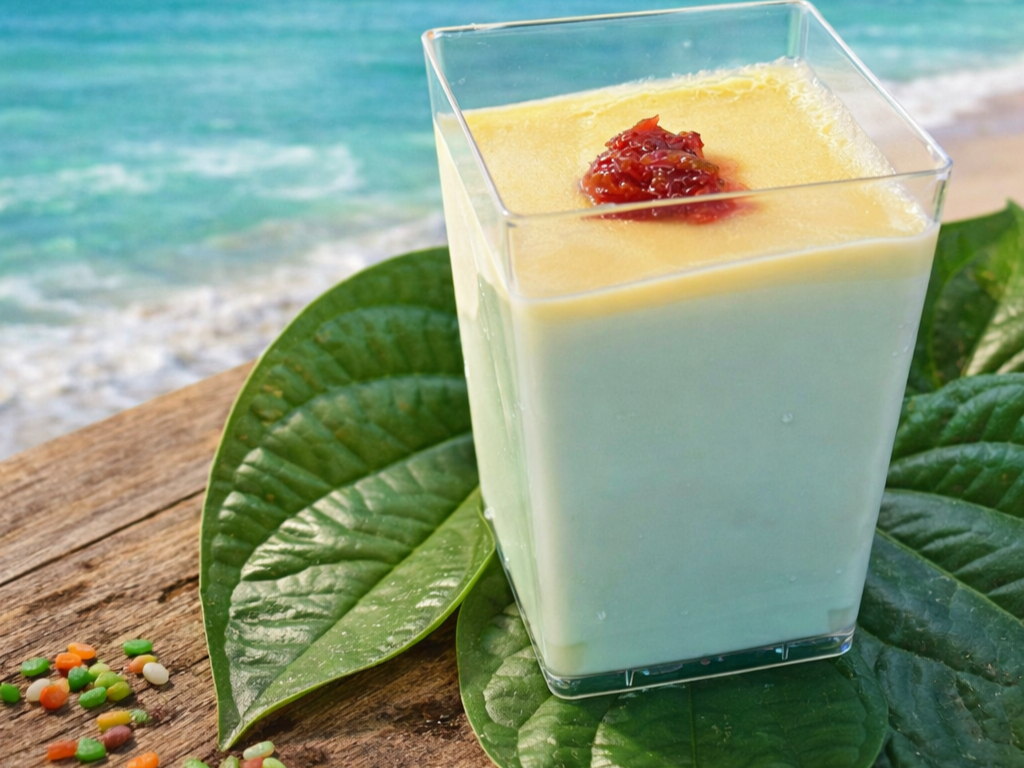 Paan Panna Cotta - Dessert.