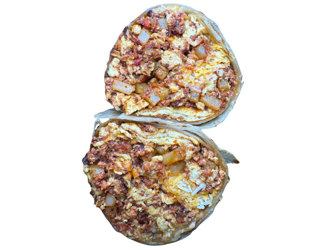 Chorizo Burrito.