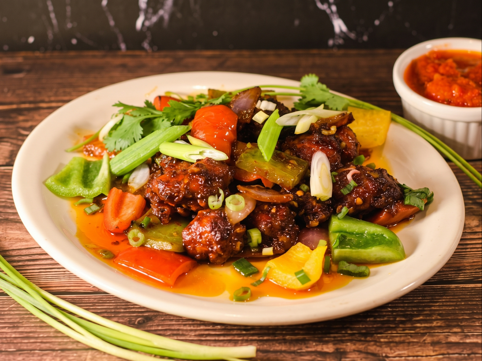 Chili Chicken.
