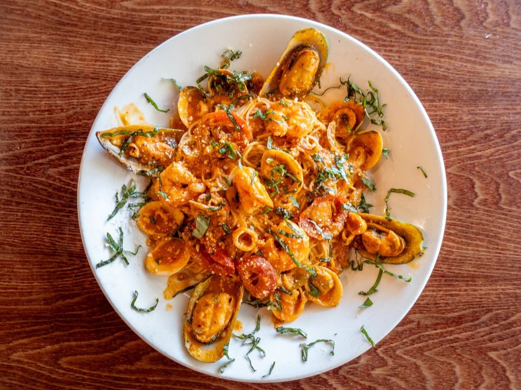 Seafood Fra Diavolo.