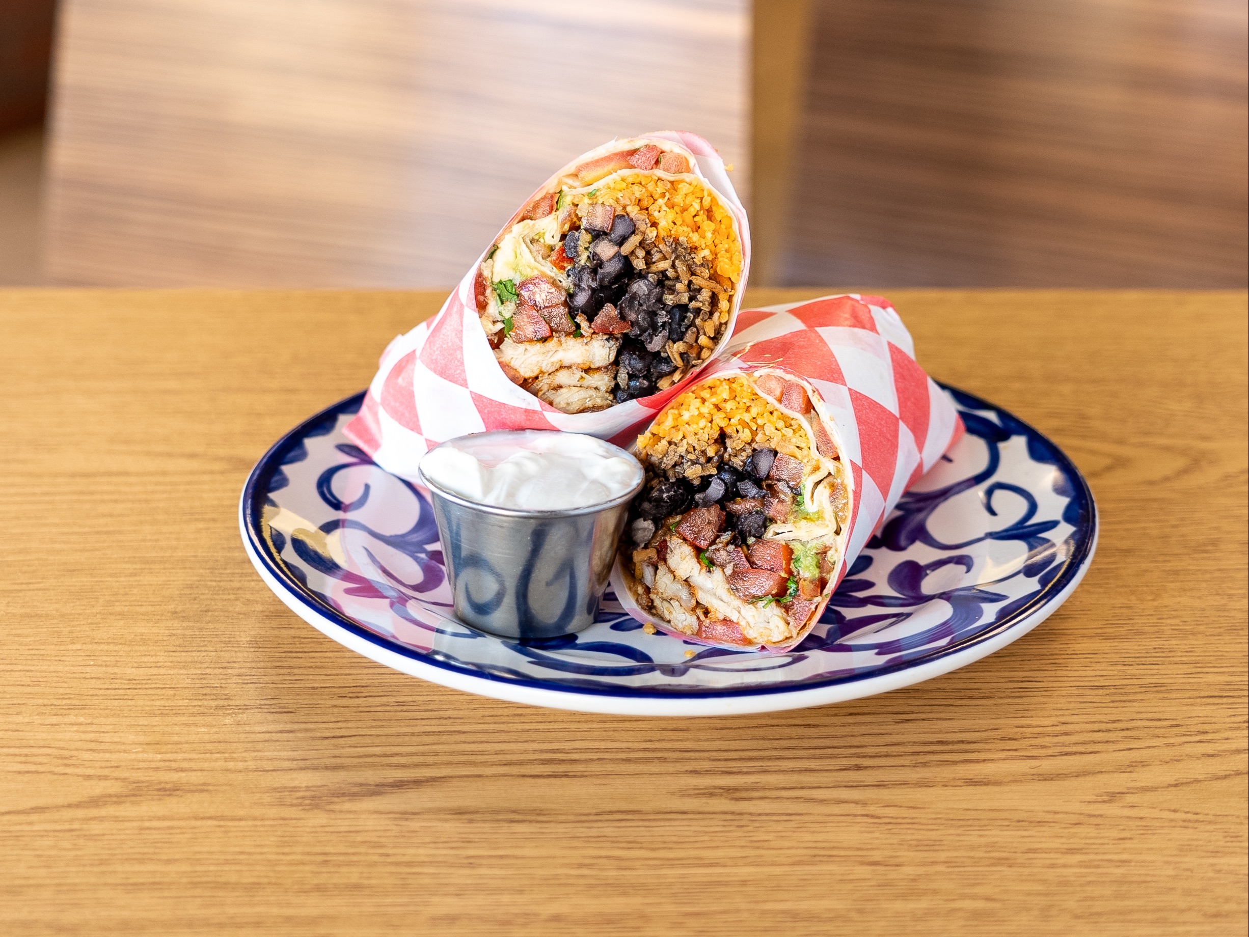 Shrimp (Camarón) Burrito.