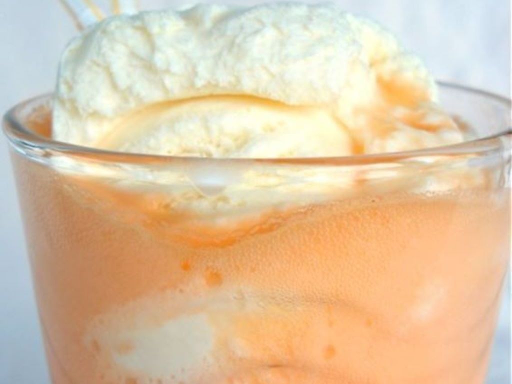 Orange Creamsicle Float.