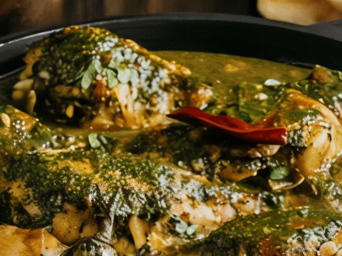 Gongura Paneer Curry.