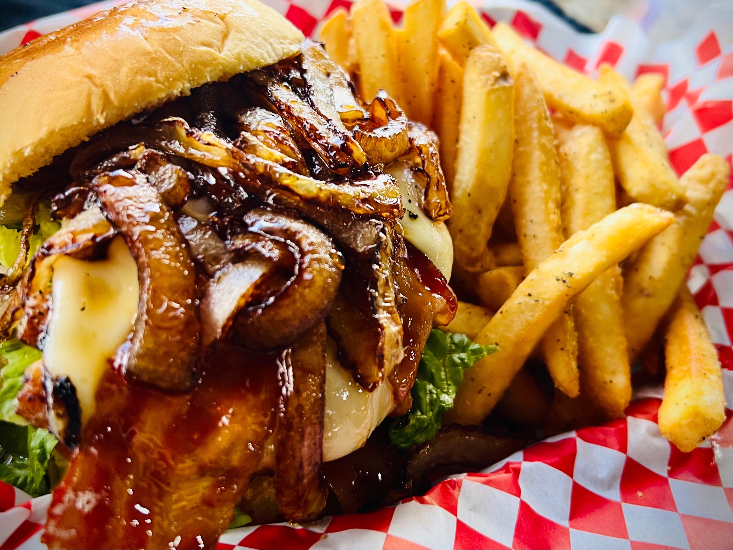 Jake Bacon Chicken Sandwich.