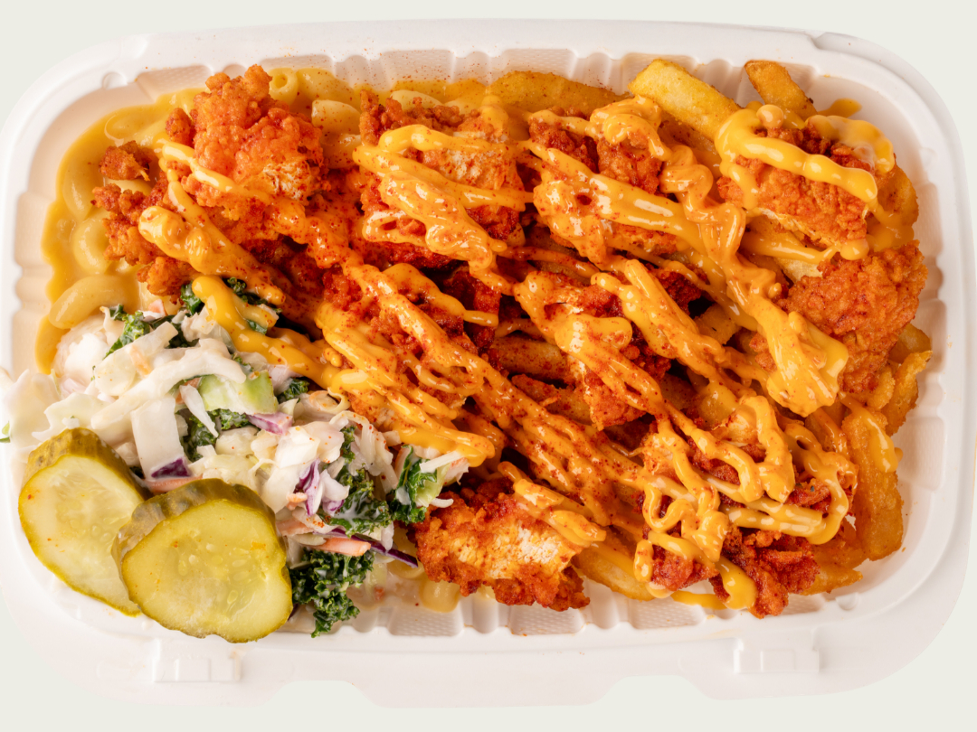 ZANDER'S MAC & FRIES BOWL